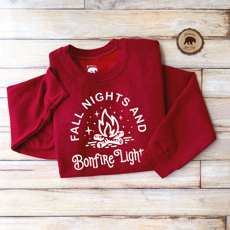 Fall Nights and Bonfire Lights Sweatshirts