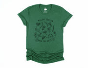 Plant these Flowers Save the Bees Adult Shirts