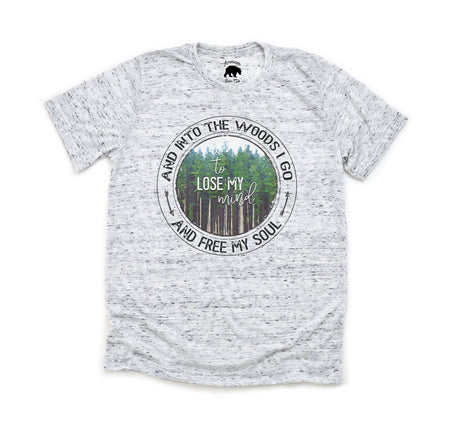 And Into the Woods I Go Adult Shirts