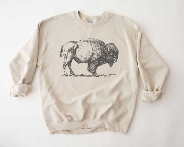 Rugged American Buffalo Sweatshirts
