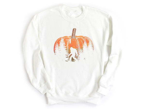 Bigfoot Pumpkin Sweatshirt