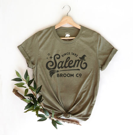 Salem Broom Co. Shirts - light or dark artwork