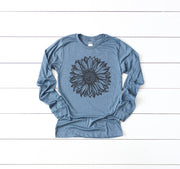 Sunflower Adult Long Sleeve Shirts