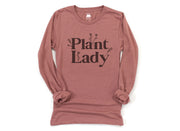 Plant Lady Adult Long Sleeve Shirts
