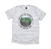 And Into the Woods I Go Adult Shirts