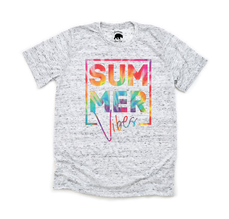 Summer Vibes Tie Dye Adult Shirts