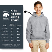 Moose Standing Tall Kids Hoodies
