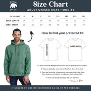 Woodsy Mountain Camping Scenery Adult Hoodies