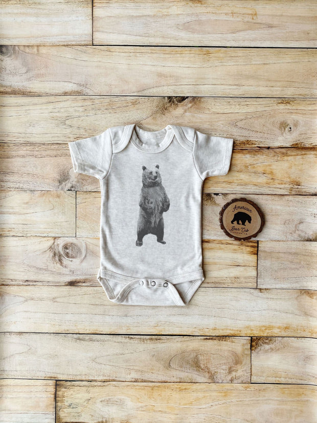 Bear Standing Tall Bodysuits, Shirts & Raglans for Baby, Toddler