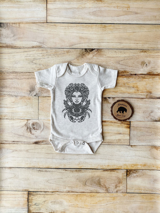 Cancer Zodiac & Astrology Bodysuits, Shirts & Raglans for Baby, Toddler & Youth