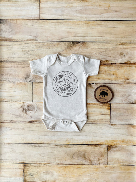 Florida Sea Turtle Bodysuits, Shirts & Raglans for Baby, Toddler & Youth