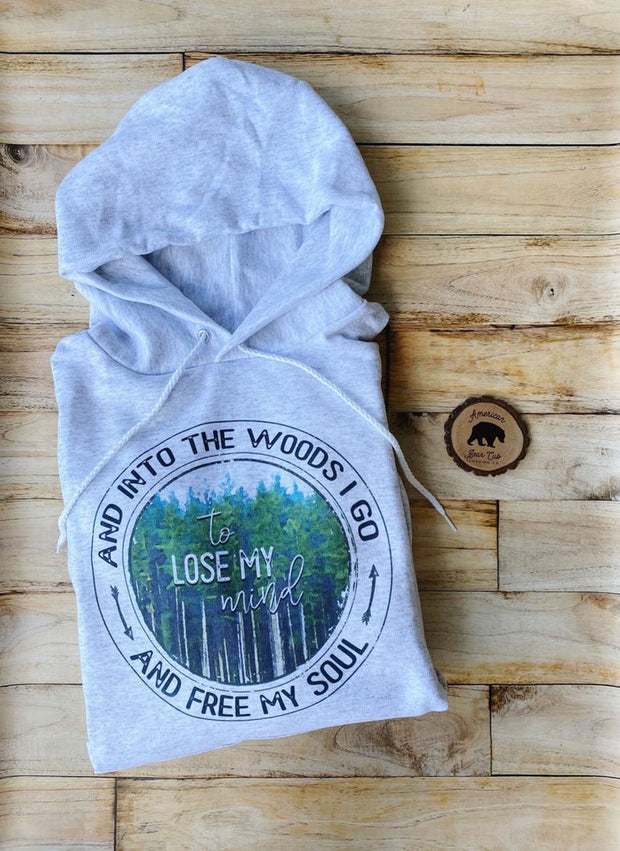 Into The Woods I Go Adult Hoodies