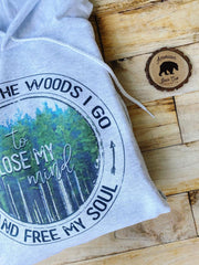 Into The Woods I Go Adult Hoodies